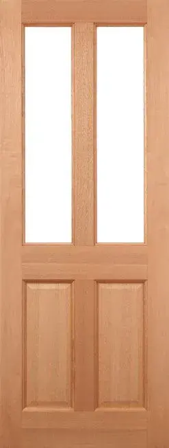 1-3/4" X 36" X 80" PANEL DOOR W/GLASS