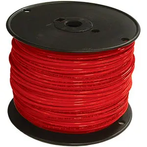 #12 Red THHN S/C Cable - FT (500'/ROLL)