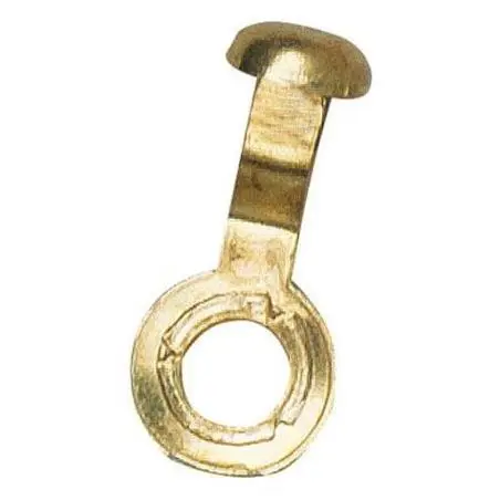 #6 CHAIN YELLOW BRASS COUPLING CONNECTOR SINGLE HY-KO - KB205YB