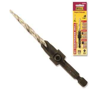 #8 11/64" COUNTERSINK TAPERED DRILL M2 HSS IVY - 09068