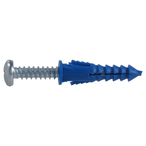 #8,10,12 x 1-1/4" PLASTIC ANCHOR KIT WITH SCREWS - 373517 
