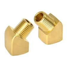 1" LF 45 DEGREE STREET BRASS ELBOW - 451-105NL