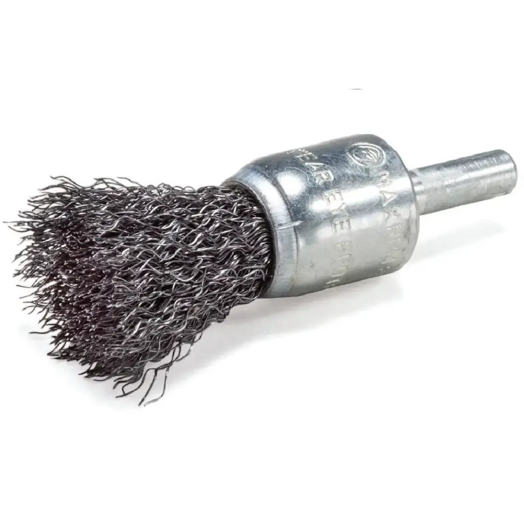 1" SINGLE END BRUSH W/SHANK 60 - 99025BL