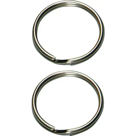 1" SPLIT KEY RING 2 IN PACK HY-KO - KC105