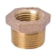 1" X 1/2"  BRASS HEX BUSHING - 455-053NL