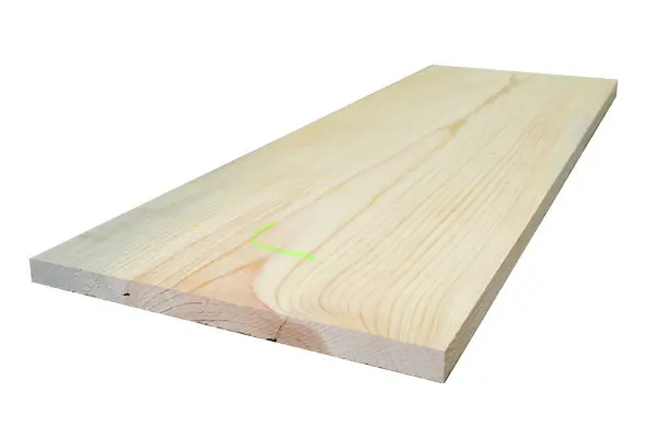 1" x 6" x 8' San Juan (4 BF)