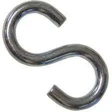 1-1/2" S HOOK ZP - BROWN USA -  GH023112