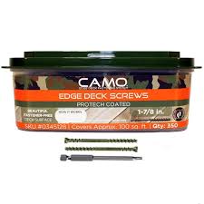 1-5/8" X #7 CAMO TRIM DECK SCREW - EXT DECK HR #17 STAR 12/100 - 0346099