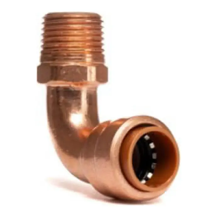 1/2" PF X 1/2" MNPT 90 DEG ELBOW QUICK FITTING - CH813MR