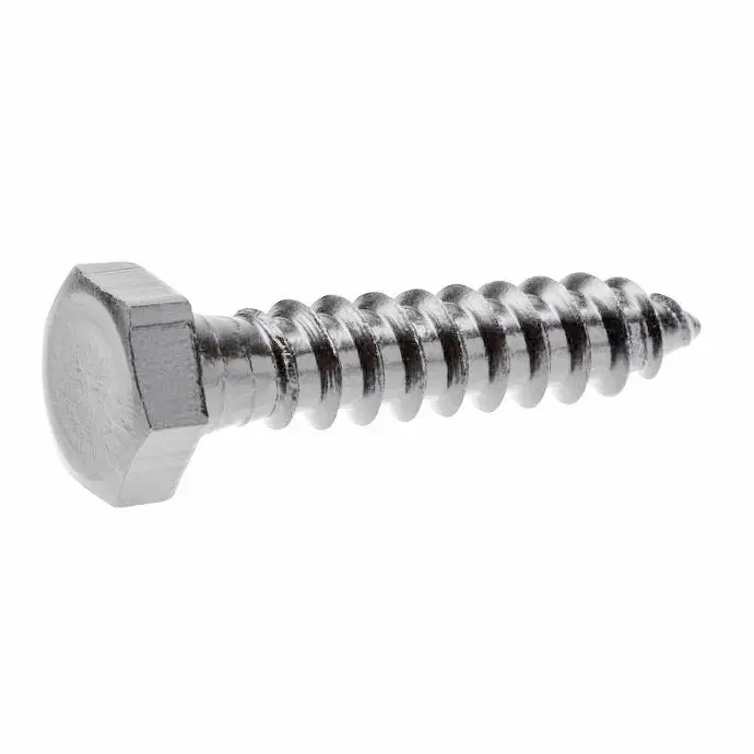 1/2" x 1-1/2" ZINC PLATED HEX LAG SCREW 01329 - EACH