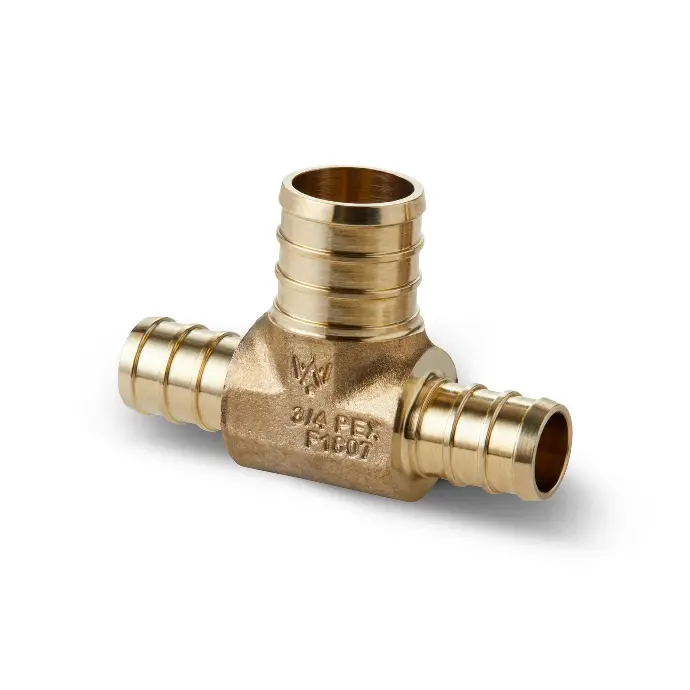 1/2" X 1/2' X 3/4" POLYMER PEX TEE - 66041