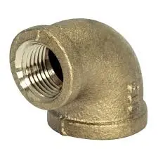 1/2" x 3/8" BRASS REDUCING 90° ELBOW - 450-032NL