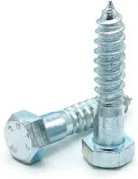 1/2" x 6" ZINC PLATED HEX LAG SCREW 01338 - EACH