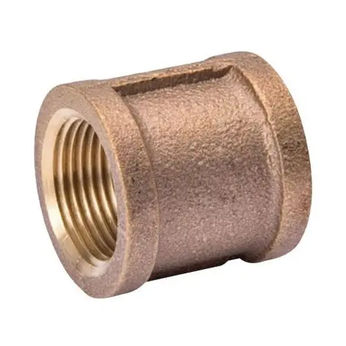 1/4" BRASS COUPLING - LF6016504049800