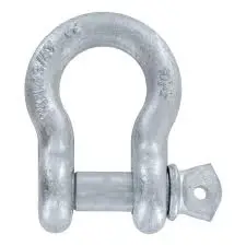 1/4" GALVANIZED SCREW PIN ANCHOR SHACKLE  8MM - DT131004/8MM
