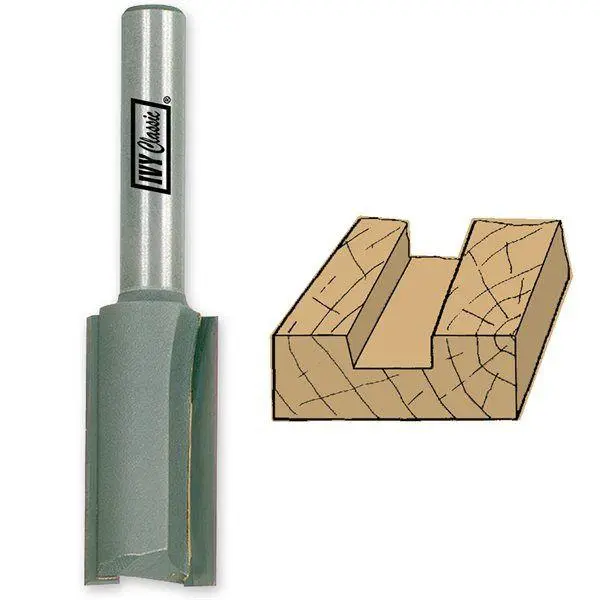 1/4" STRAIGHT ROUTER BIT - IVY 10804