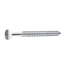 1/4" X 3-1/2" ZINC PLATED LAG SCREW - EACH