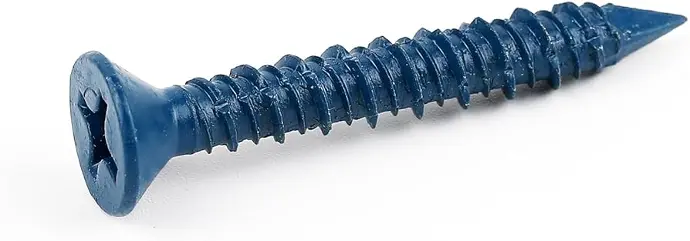 1/4" x 1-3/4" BLUE MASONRY PHILIP TAP SCREW - EACH