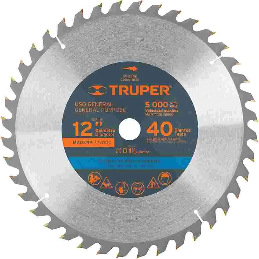 12" BLADE SAW 40T TRUPER