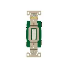 125/277V 30 Amp Cooper Ivory D/P Switch