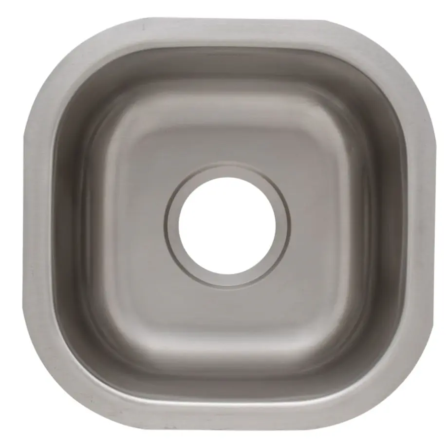 SS UNDERMOUNT BAR SINK SQUARE 13" x 6.5" x 22g - AS109