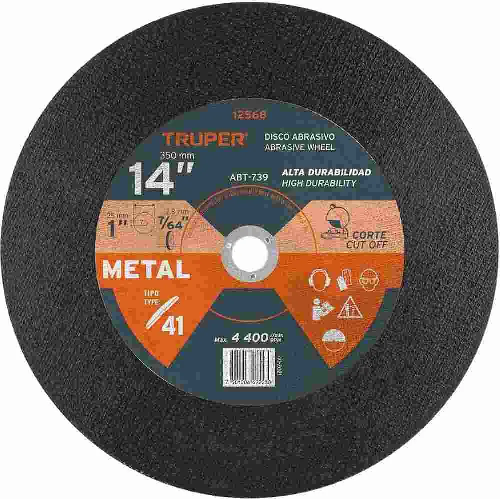 14" X 7/64' X 1" Disc Cutting Metal 350mm X 2.8mm X 25mm 30T Abracol