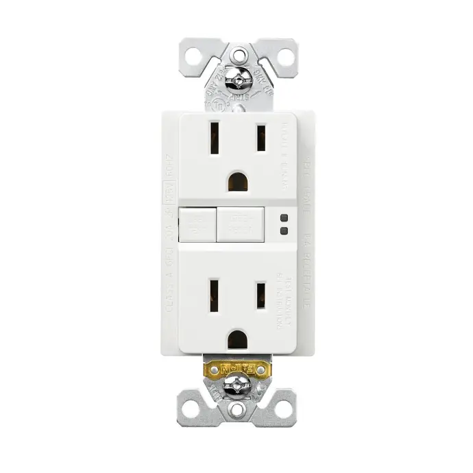 15A/125V SELF TEST DUPLEX WHITE OUTLET - VGF15W EATON