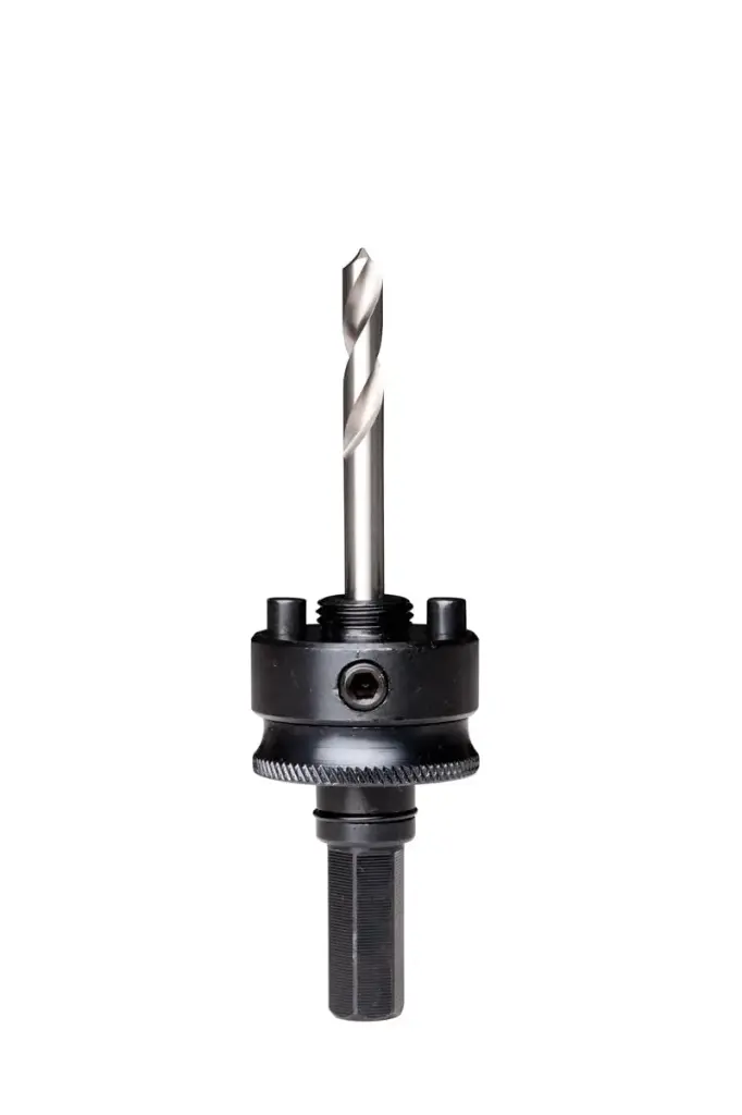 2 Pin Arbor 7/16 Hex 1/4 Drill For 1-1/4" - 8" Hole Saw Brown Usa