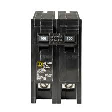 2 X 100AMP SQUARE-D BREAKER - QO2100