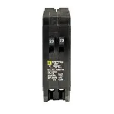 2 X 20AMP SQUARE-D BREAKER - QO220