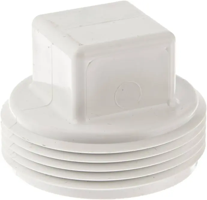 2" PVC DWV SQUARE HEAD CLEAN OUT PLUG - P106-020