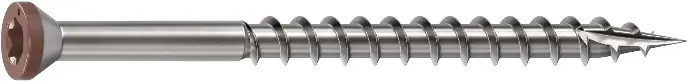 2" x #8 TRIM SCREW 12/100CT - CAMO #17PT 316 SS #15 STAR - 0350130S