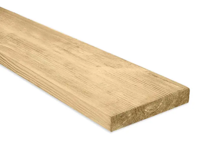 2" x 8" x 16' TREATED PINE (21.3 BF)