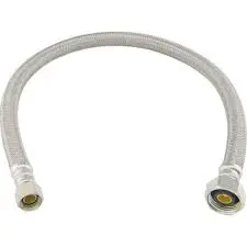 20" 1/2" FIP X 3/8 COMP BASIN - FAUCET PVC SUPPLY LINE