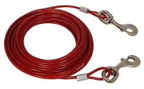 20' CABLE TIE OUT OMNIPET - 164CT20-BL