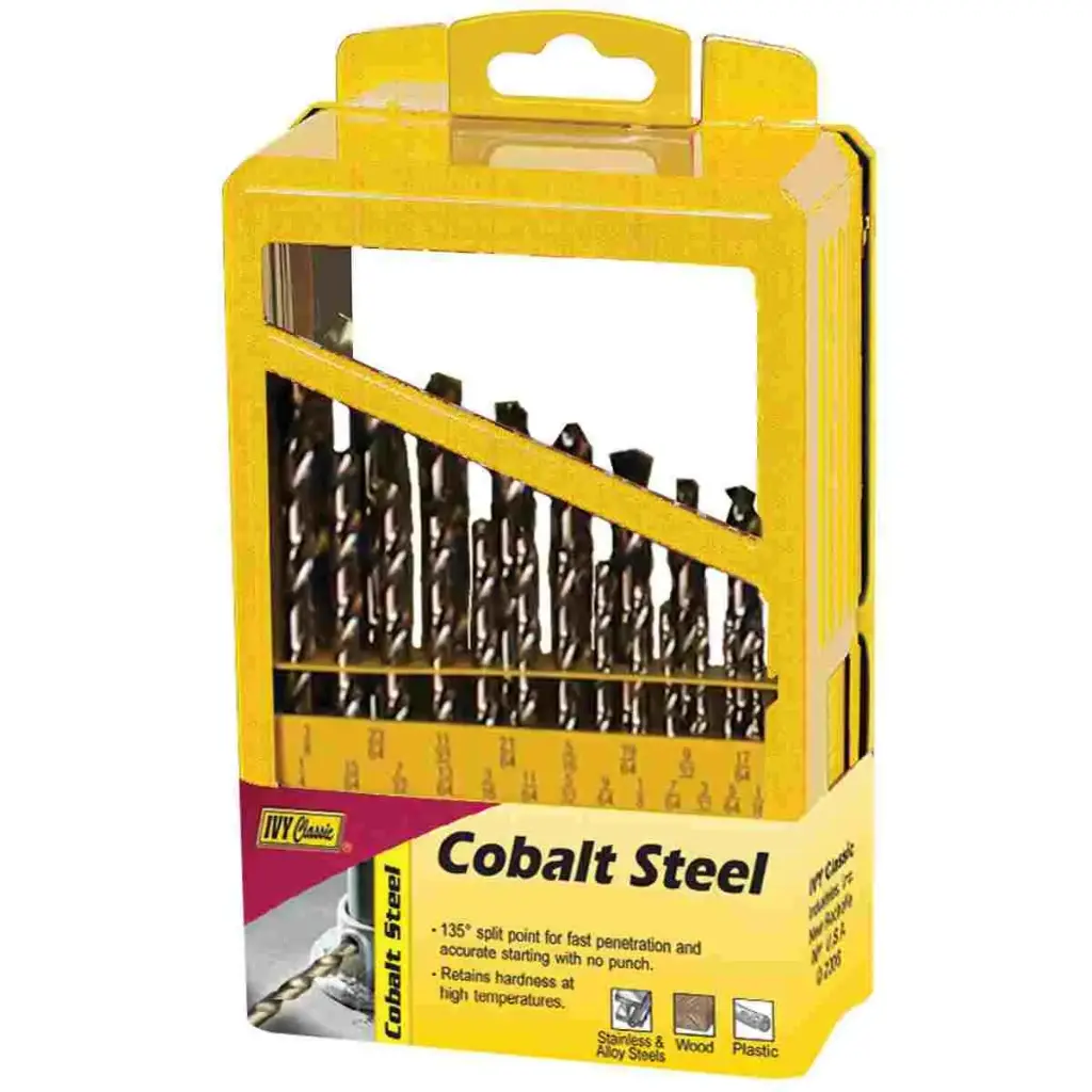 21 PC COBALT DRILL SET BIT IVY - 04193