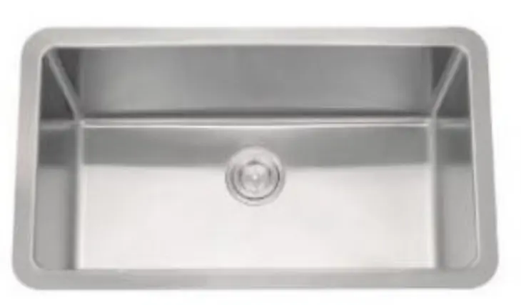 SS UNDERMOUNT SINK RECTANGULAR 23" x 18" x 9" 18g - AS 140