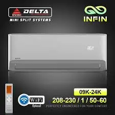 24000 BTU Delta Infin 21 Seer 24K 220V-6HZ/ Cool only Evaporator/Condenser - 27WN24124