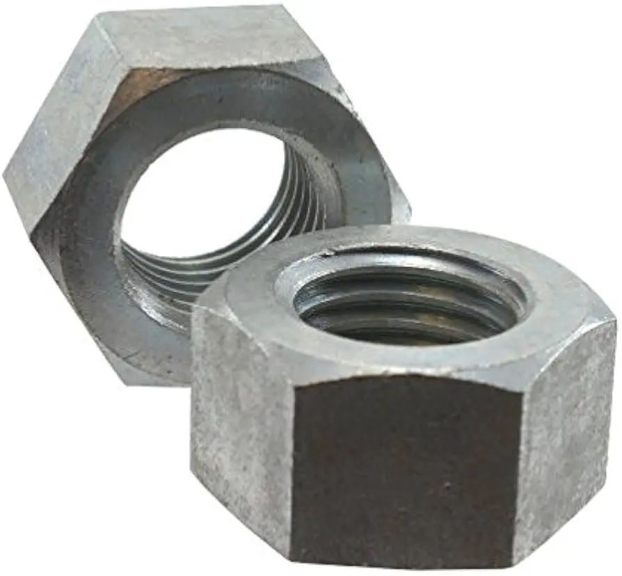 5/8" ZINC PLATED HEX NUT-25/BOX