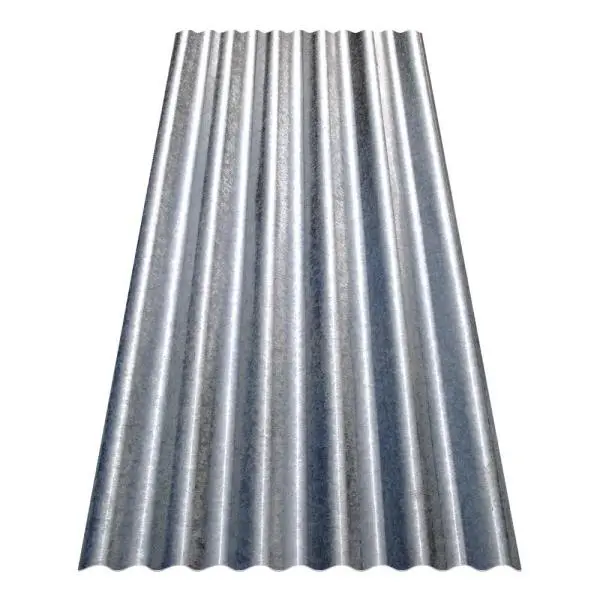 28g (.39mm) Corrugated Roofing - 10 ft , Galvalume AZ165
