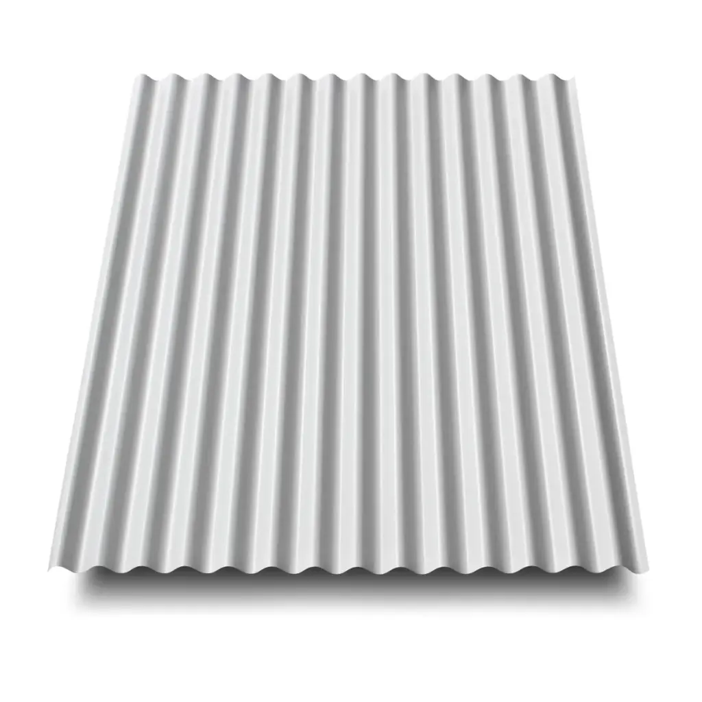 28g(.39mm) Corrugated Roofing - Wood Pattern- 10ft