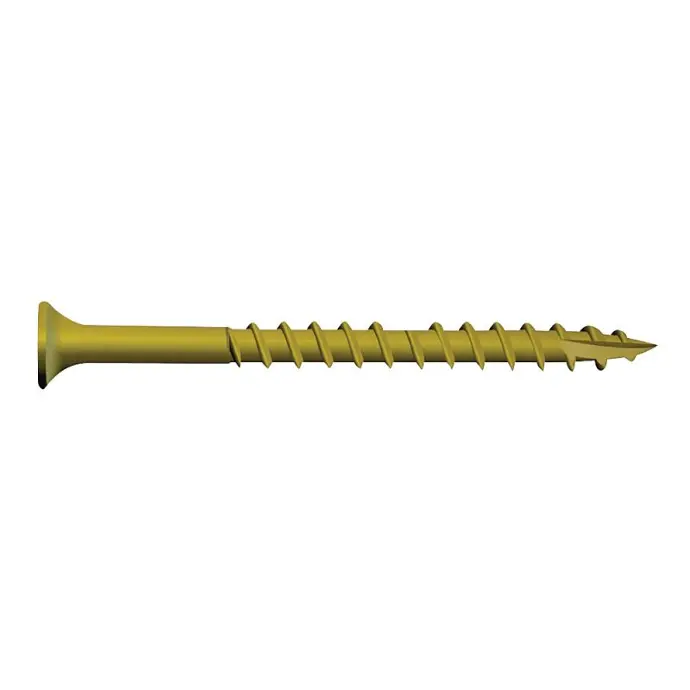 3" X #9 CAMO TAN DECK SCREW - BUGLE HR #17 T25 STAR 12/100 - 0356170