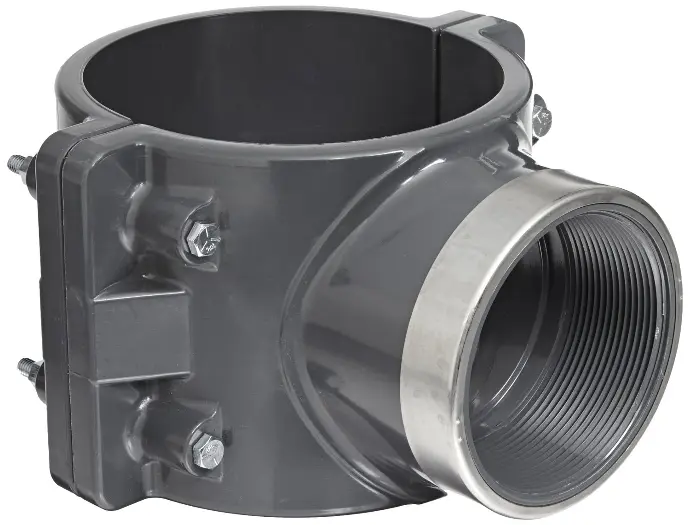 3" X 1" PVC CLAMP SADDLE SRFPT - 467-335SR