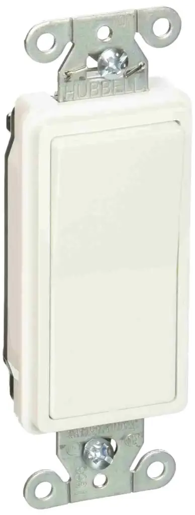 3-Way White Decorative Switch 15A/120V - DS315-W