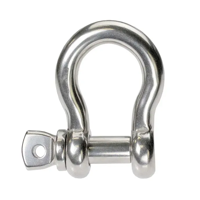3/16" GALVANIZED SCREW PIN ANCHOR SHACKLE  6MM - DT131004/6MM