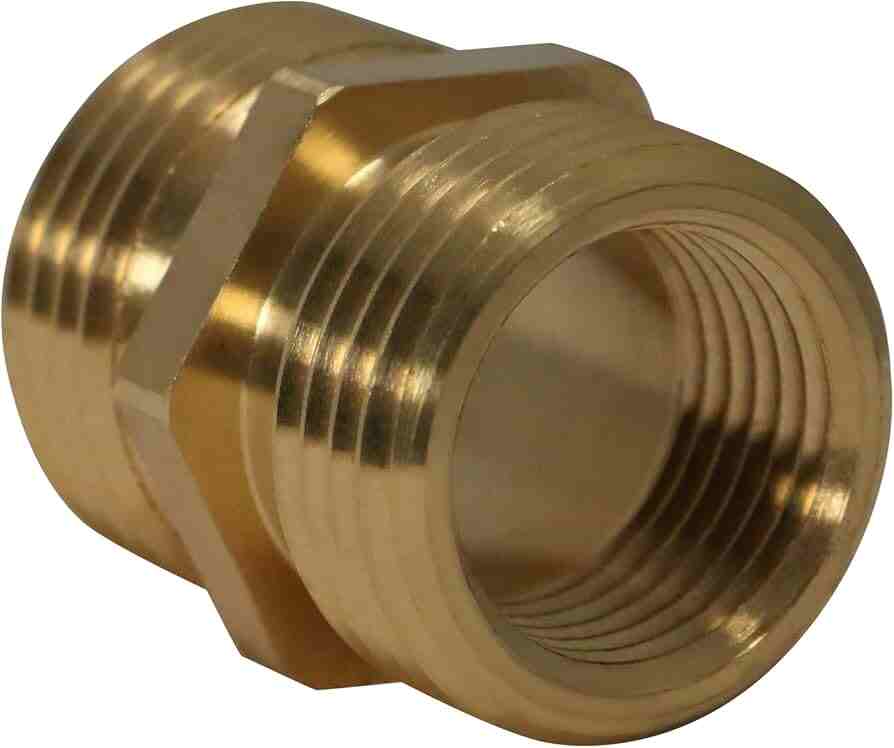 3/4" MH X 3/4 MH GARDEN HOSE ADAPTER - 47042