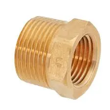 3/4" MIP X 1/2" FIP YELLOW BRASS BUSHING - 62600LF..