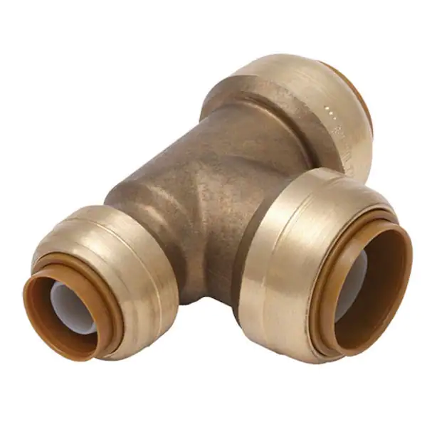 3/4" PF X 3/4" PF X 1/2" PF TEE QUICK FITTING - CH844R