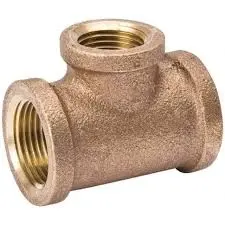 3/4" X 1/2" LF BRASS TEE - 453-043NL
