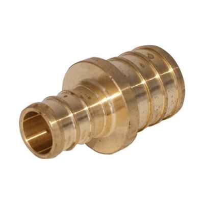 3/4" x 1/2" PF PEX BRASS COUPLING - 65031LF